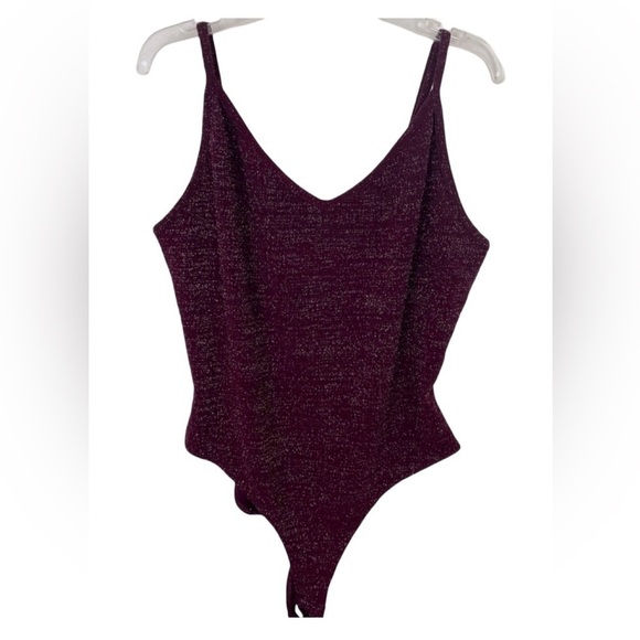 FOREVER 21 SHIMMER BODYSUIT - Picture 1 of 5